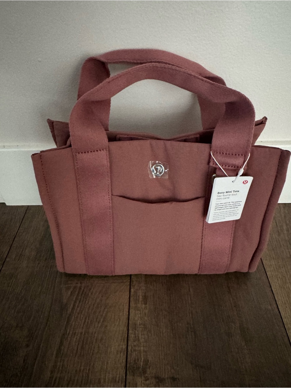 lululemon athletica Boxy Mini Tote in Dusty Rose Pink